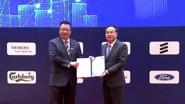 SAP 大中华区总裁黄陈宏博士受聘为重庆市市长国际经济顾问